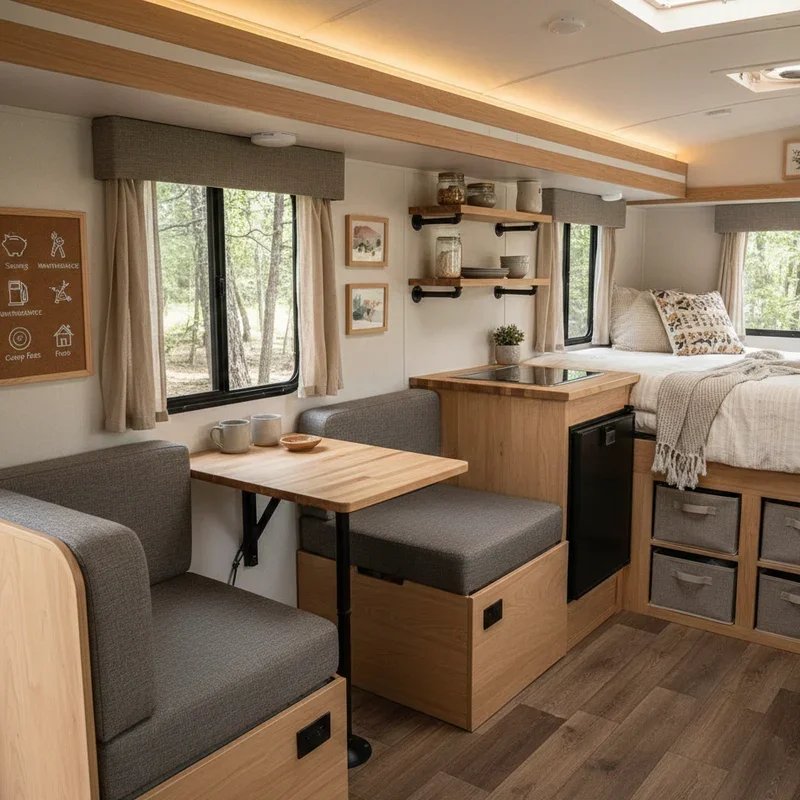 Travel Trailer Interior Ideas