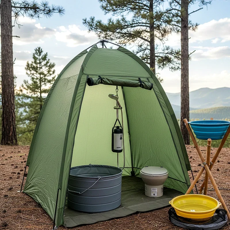 Camping Bathroom Ideas