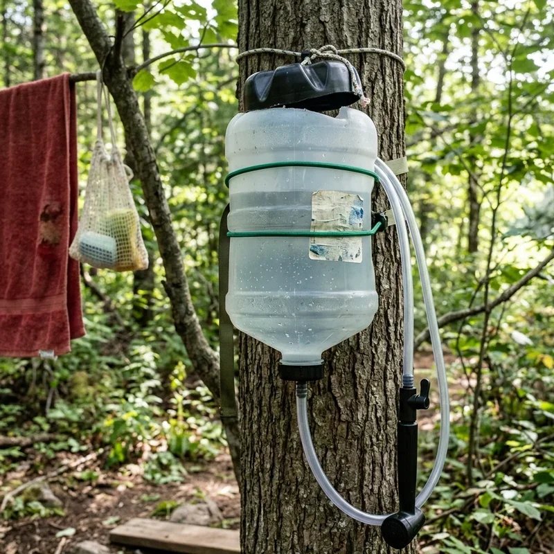Homemade Camping Shower Ideas