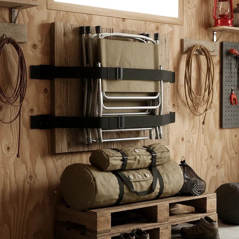 Camping Chair Storage Ideas