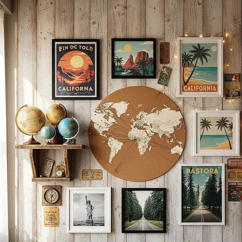 Travel Wall Decor Ideas