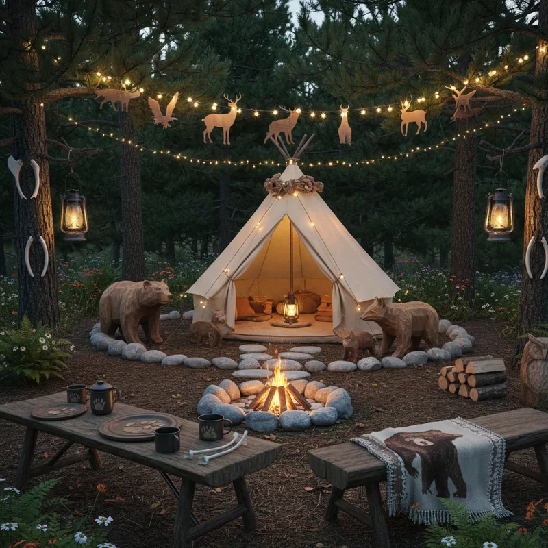 Camp Decor Ideas