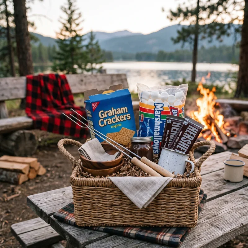 Camping Gift Baskets Ideas