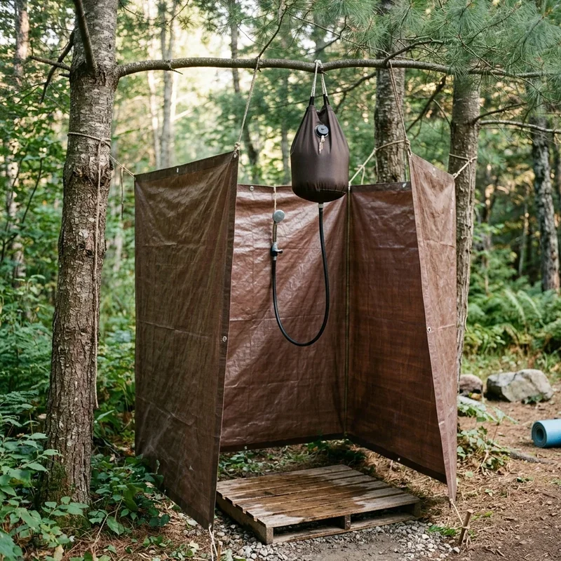 Homemade Camping Shower Ideas