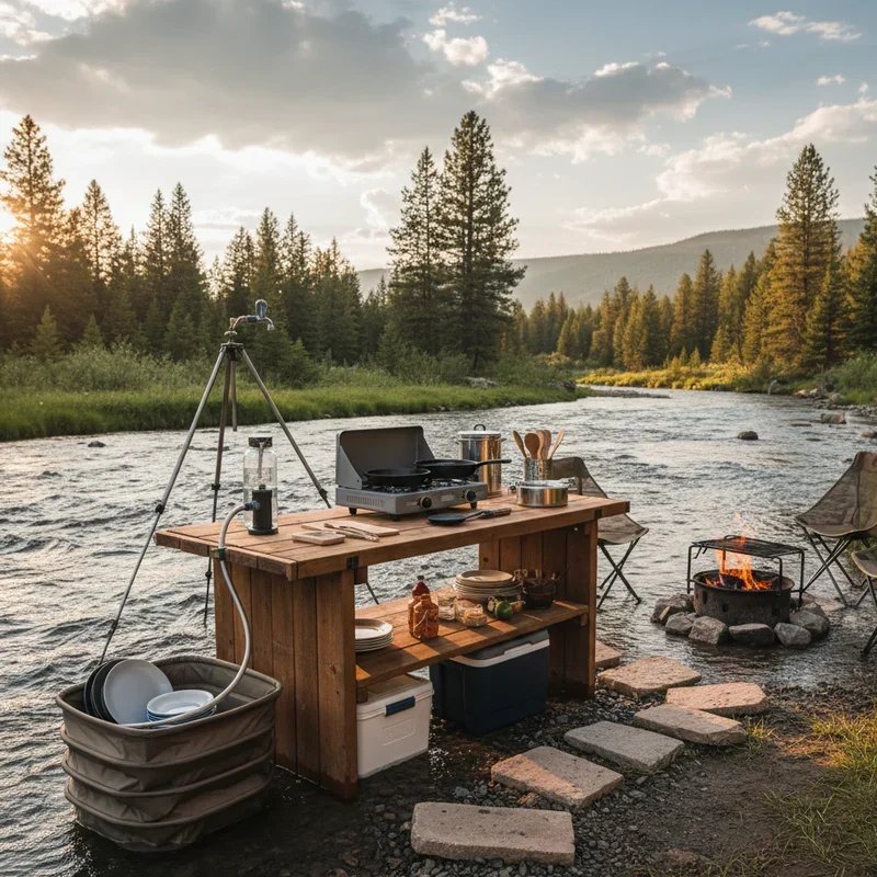 Camping Kitchen Setup Ideas