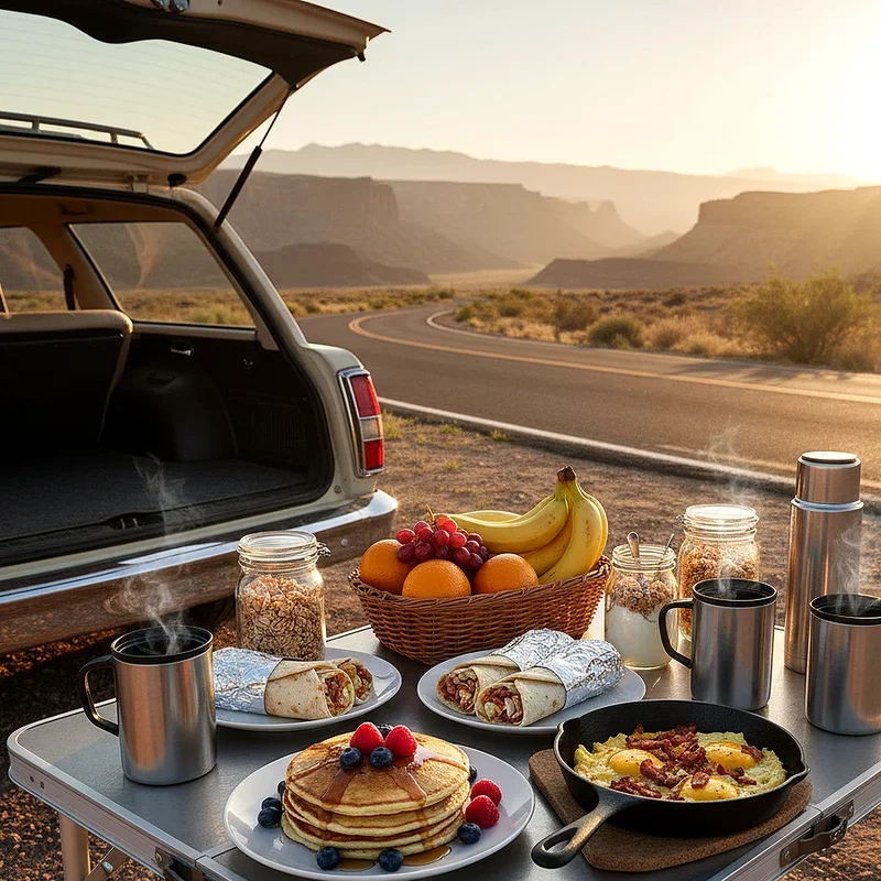 15 Road Trip Breakfast Ideas for Easy Morning Meals