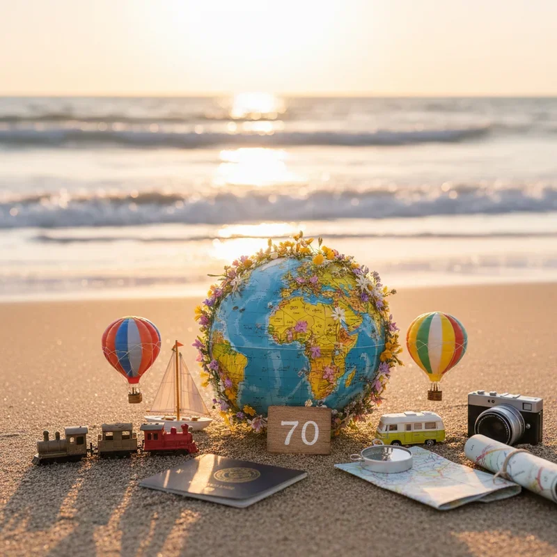 15 70th Birthday Trip Ideas for Relaxing and Memorable Travel