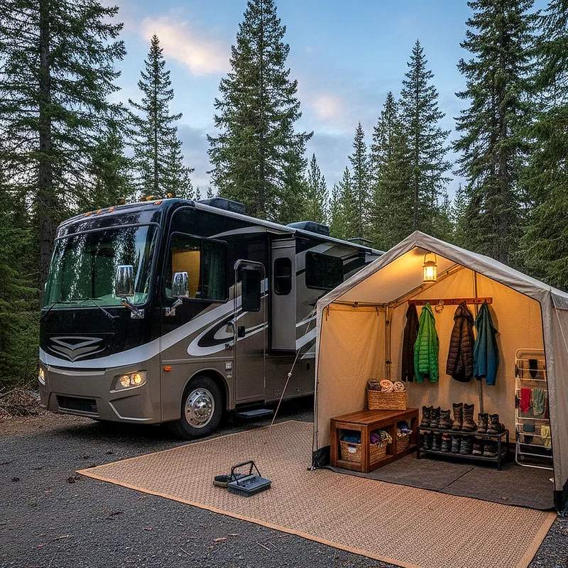 RV Camping Set Up Ideas