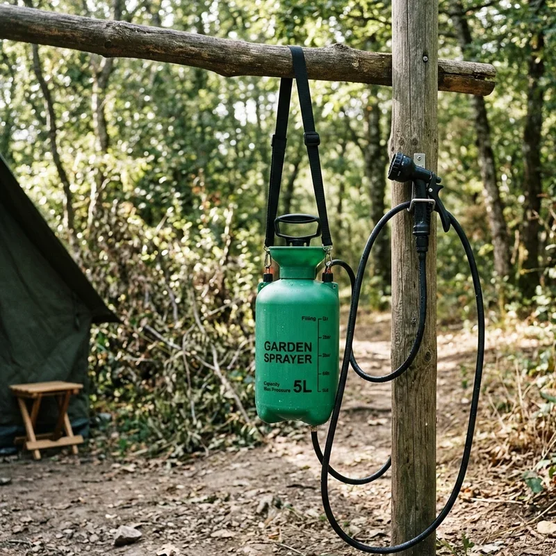 Homemade Camping Shower Ideas