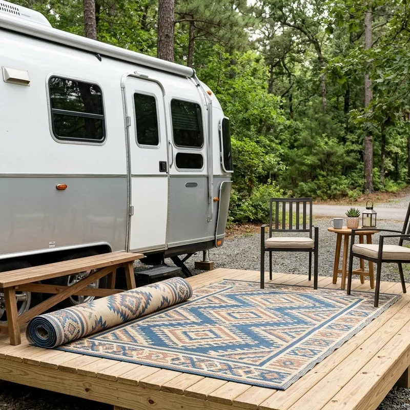 Travel Trailer Deck Ideas