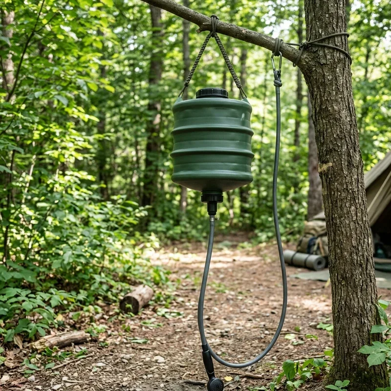 Homemade Camping Shower Ideas