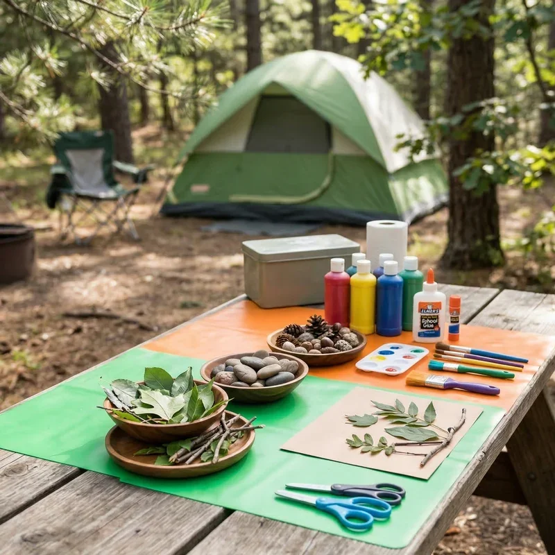 Camping Craft Ideas for Preschoolers