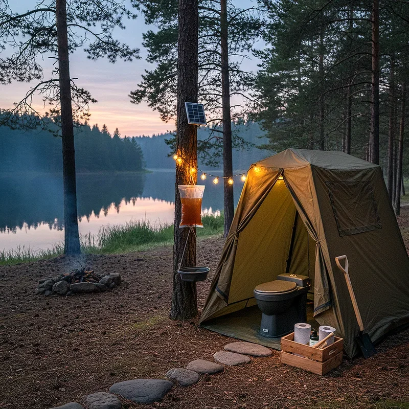Camping Bathroom Ideas