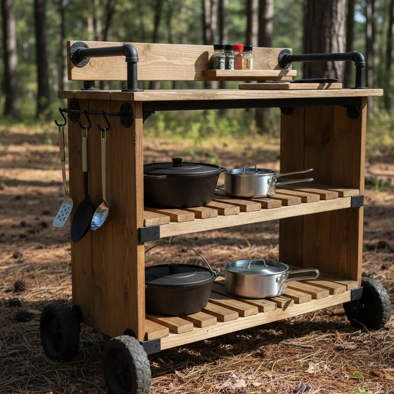 DIY Camping Kitchen Ideas