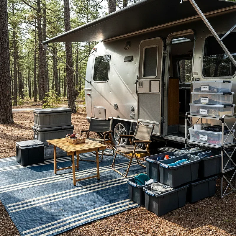RV Camping Set Up Ideas
