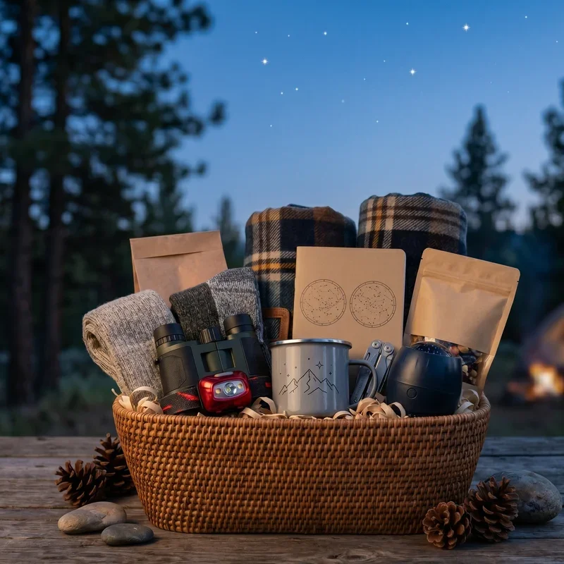 Camping Gift Baskets Ideas
