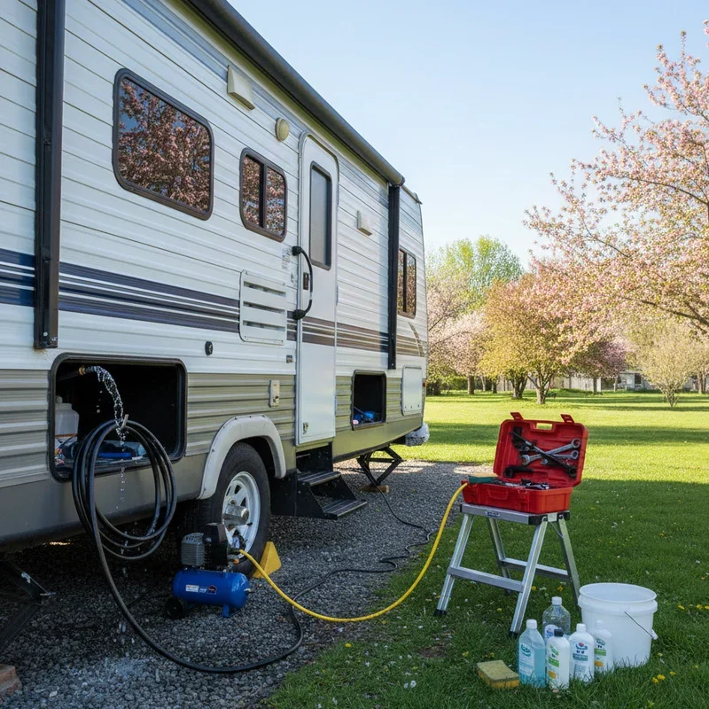 How to De-Winterize a Travel Trailer