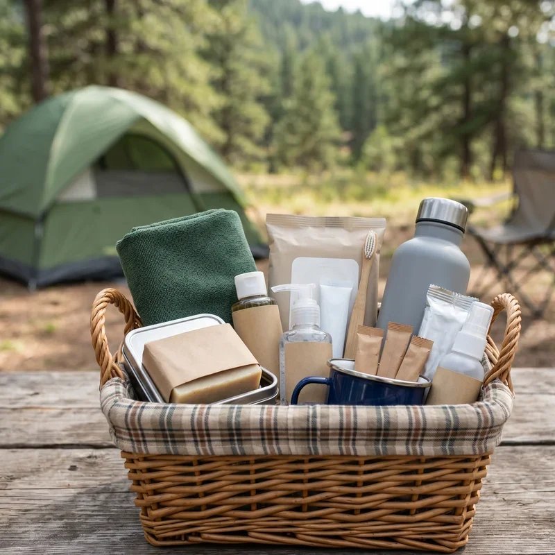 Camping Gift Baskets Ideas