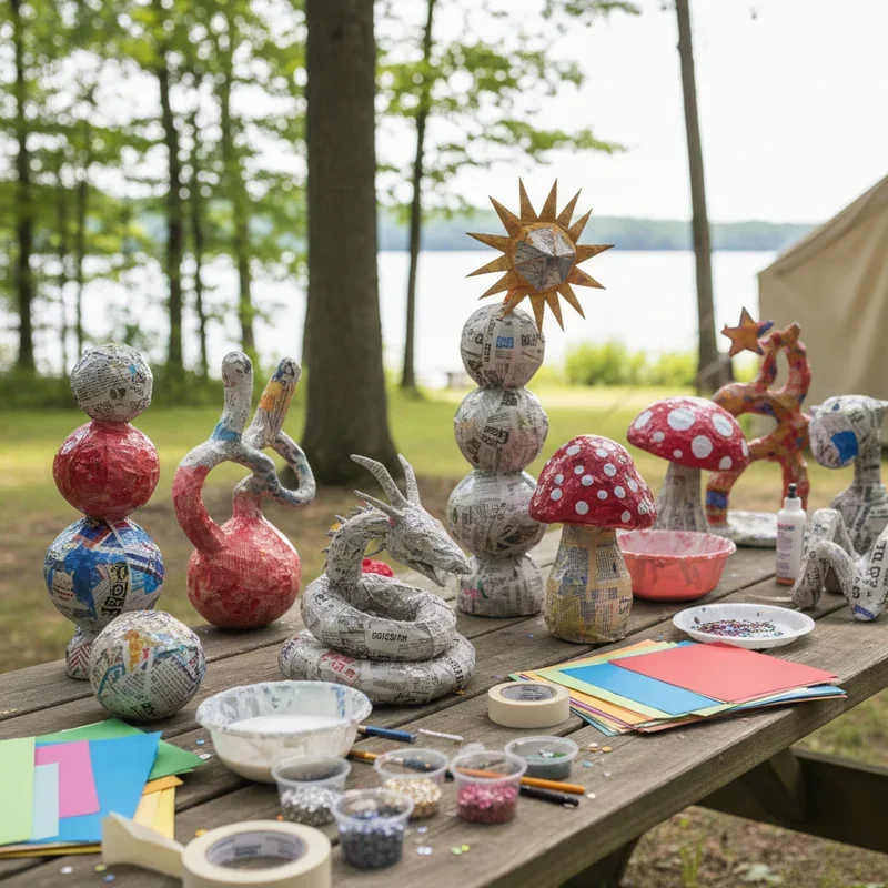 Summer Camp Arts and Crafts Ideas