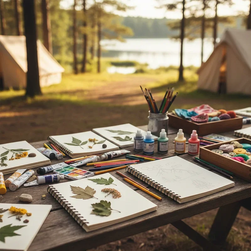 Summer Camp Arts and Crafts Ideas