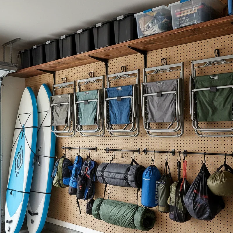 Camping Chair Storage Ideas