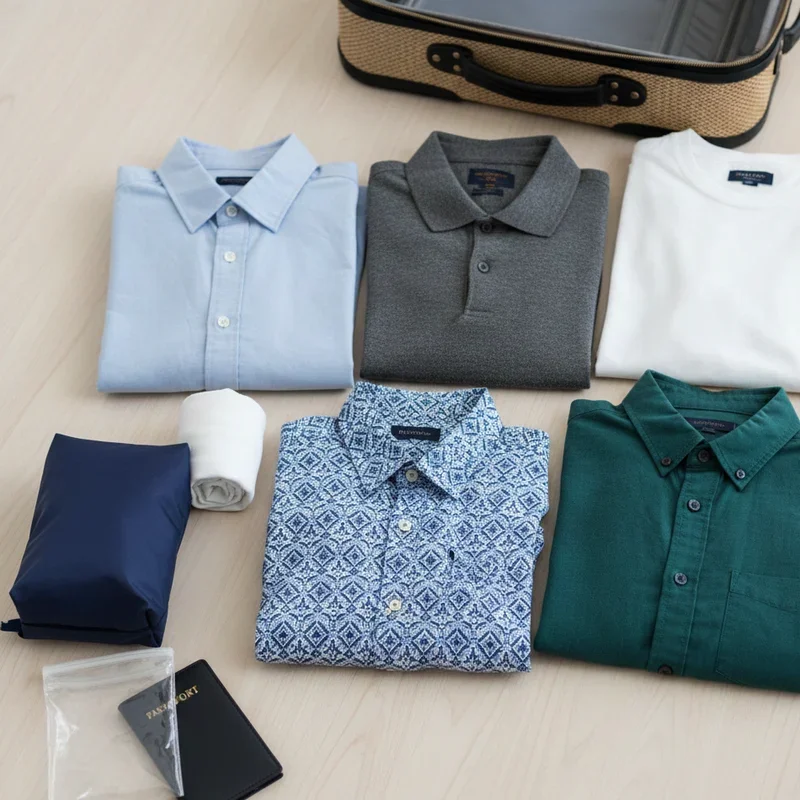 How to Fold Shirts for Travel