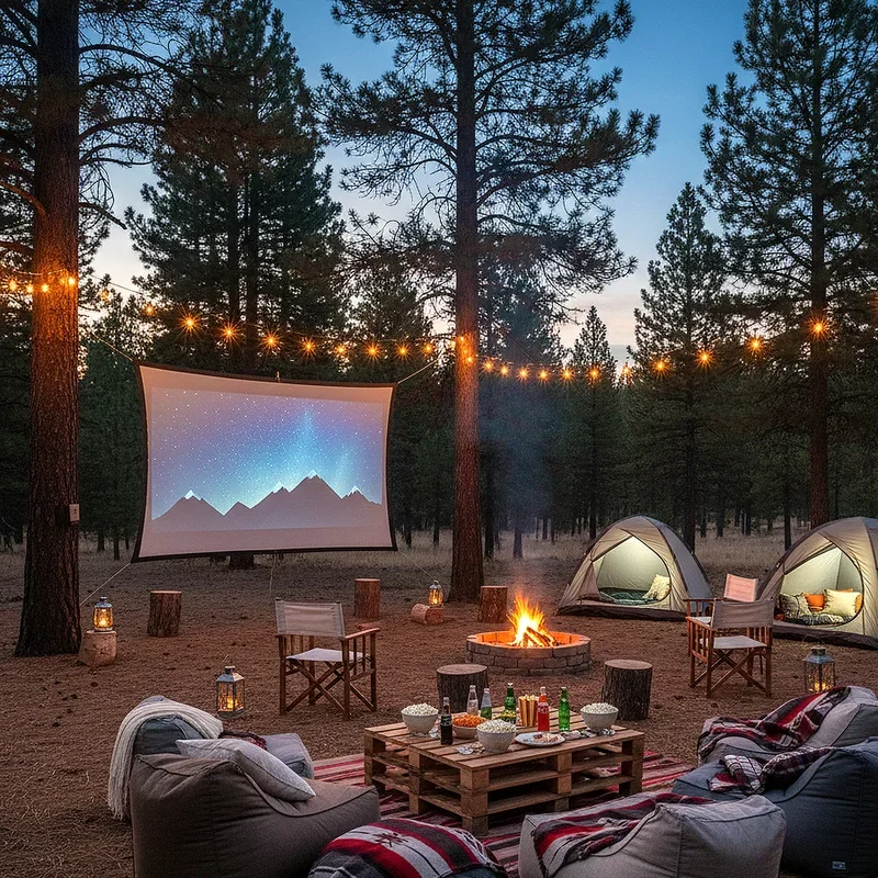 Camping Birthday Party Ideas for Adults