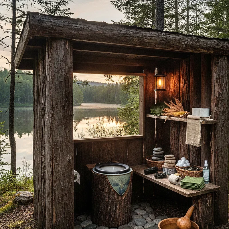 Camping Bathroom Ideas