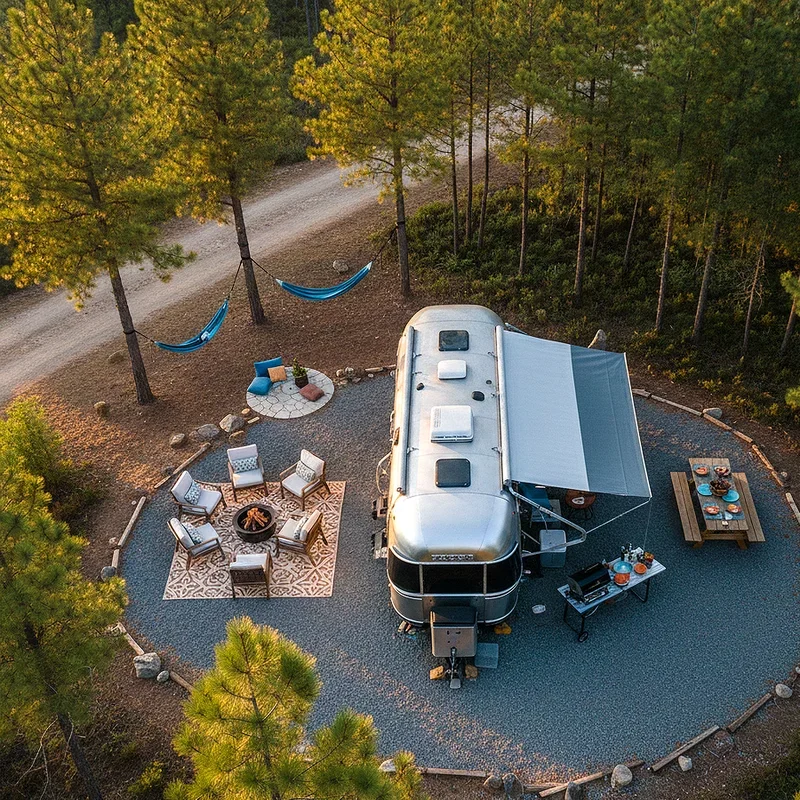 RV Camping Set Up Ideas