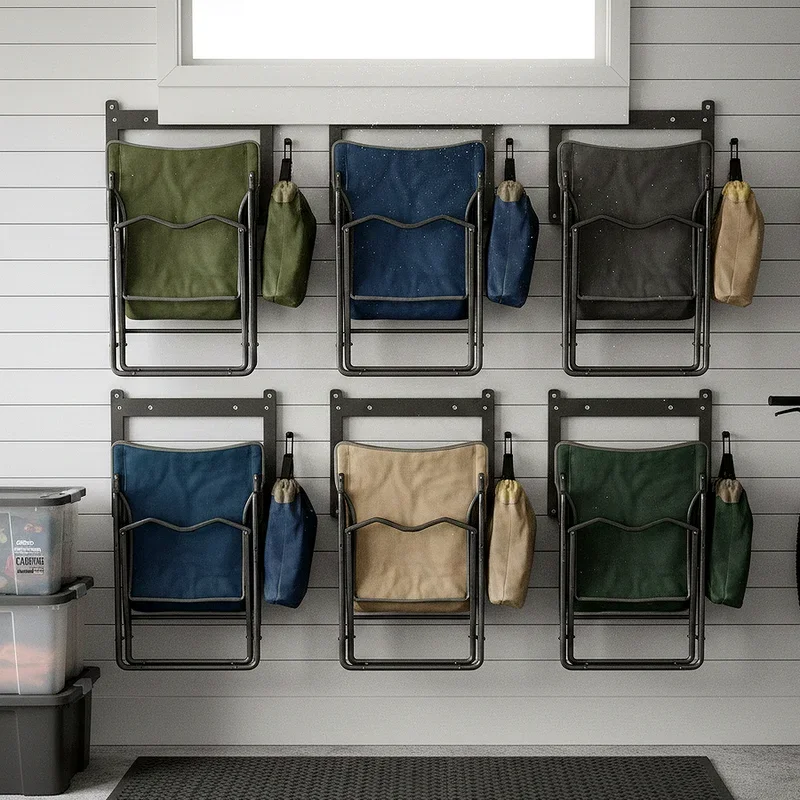 Camping Chair Storage Ideas