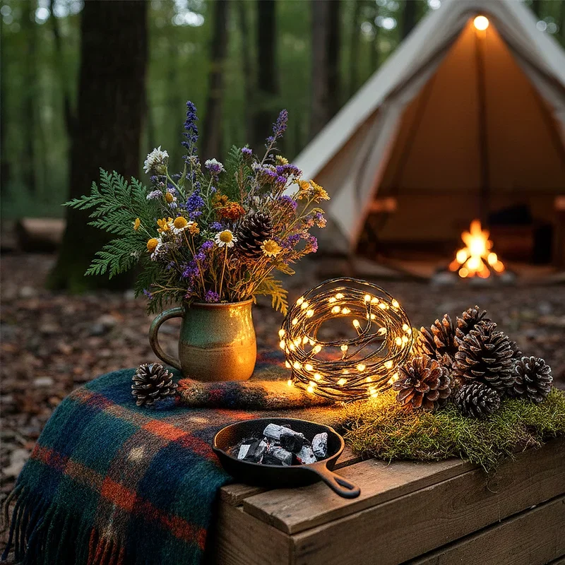 15 Camping Decor Ideas to Create a Cozy Outdoor Setup