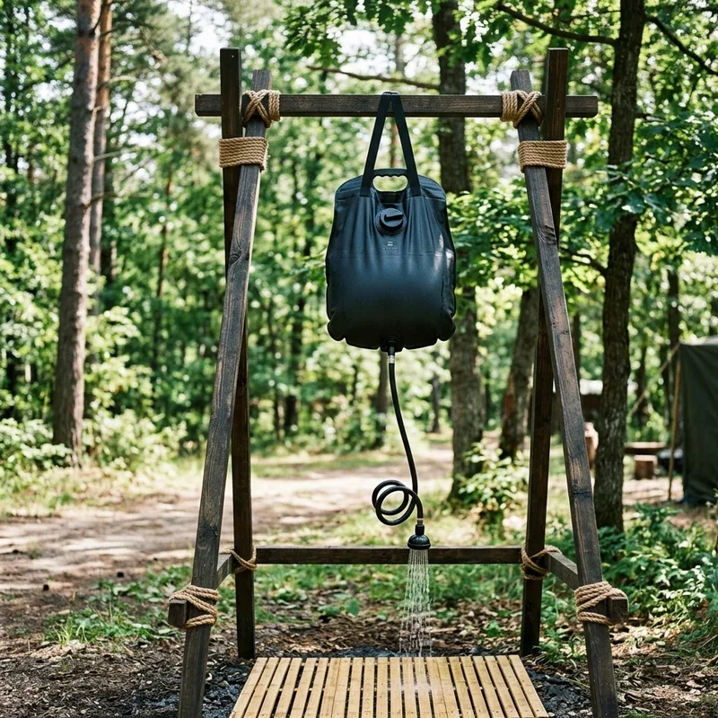 Homemade Camping Shower Ideas