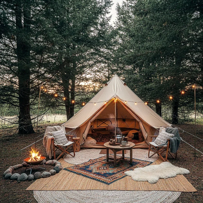 Tent Camping Set Up Ideas