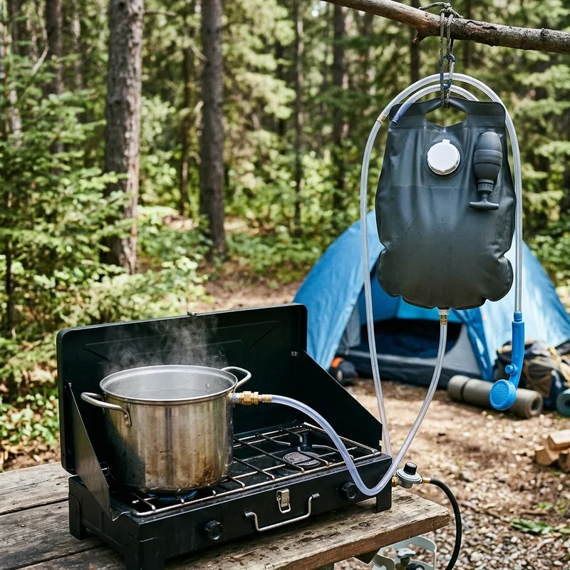 Homemade Camping Shower Ideas