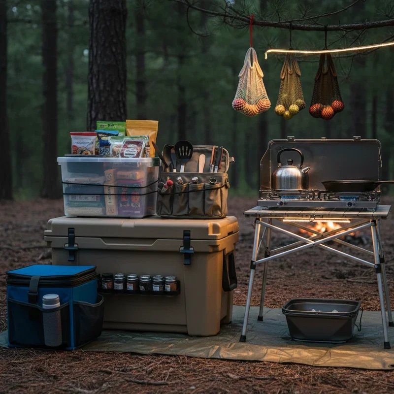 Camping Kitchen Setup Ideas