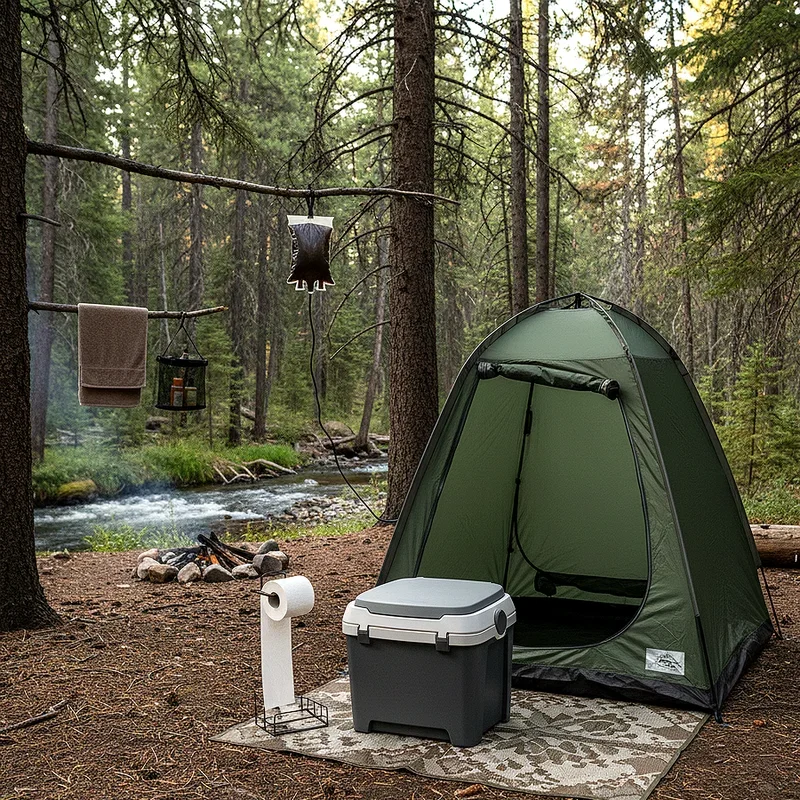 Camping Bathroom Ideas
