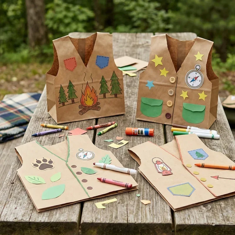 Camping Craft Ideas for Preschoolers