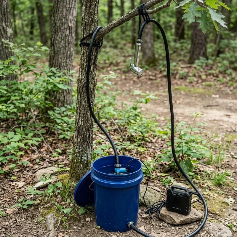 Homemade Camping Shower Ideas