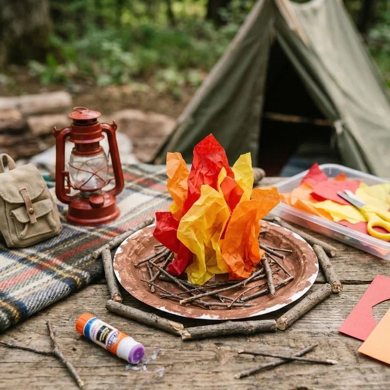 Camping Craft Ideas for Preschoolers