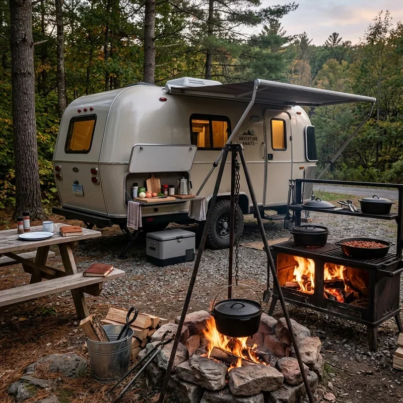 Travel Trailer Outdoor Kitchen Ideas