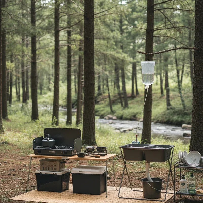 Camping Kitchen Setup Ideas