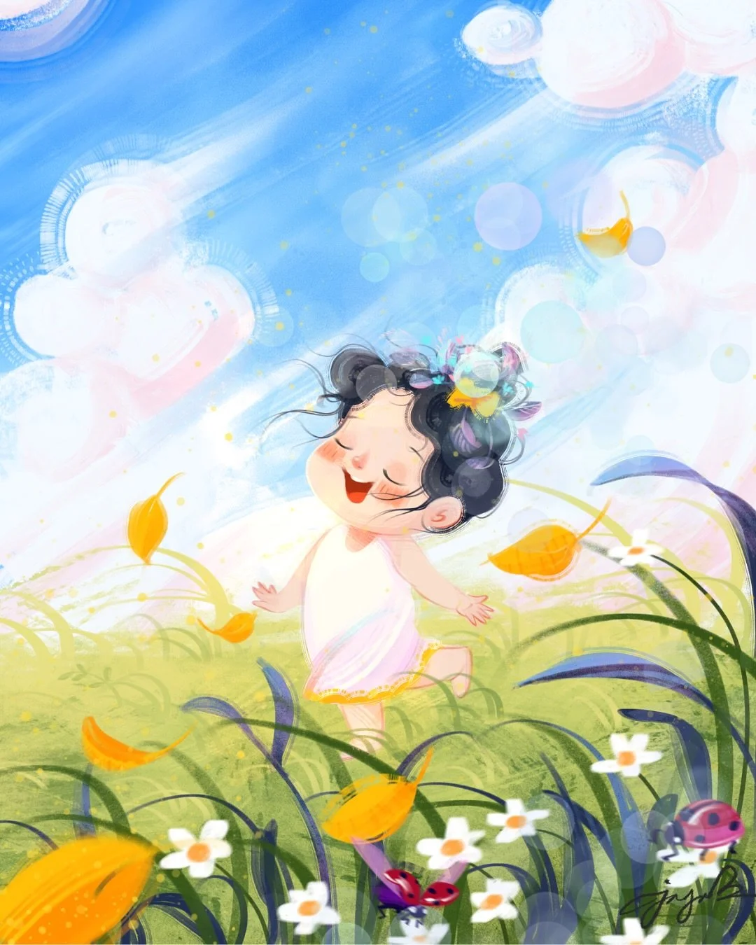 Here&rsquo;s a new piece I&rsquo;ve been working on for Our Planet Week 2025 🌍 #ourplanetweek2025 

April 24/25: Feel The Air #opw25air 

I&rsquo;ve got three versions of this piece &mdash; the first with luminance, the second with a subtle wind eff