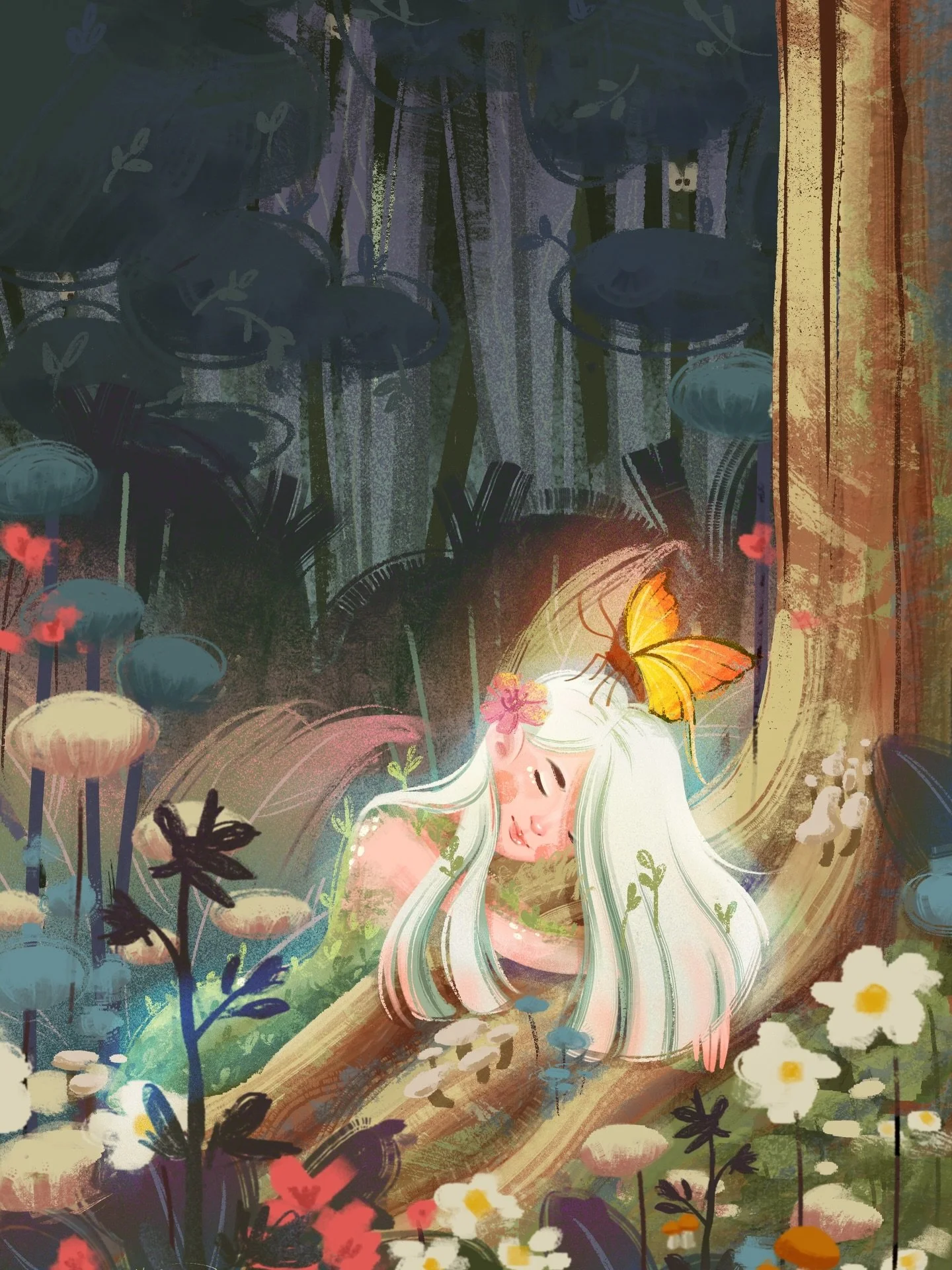 Forests growing 🌱

@ourplanetweek 

#ourplanetweek #ourplanetweek2026 #letsdrawthechange #calmart #sgartist