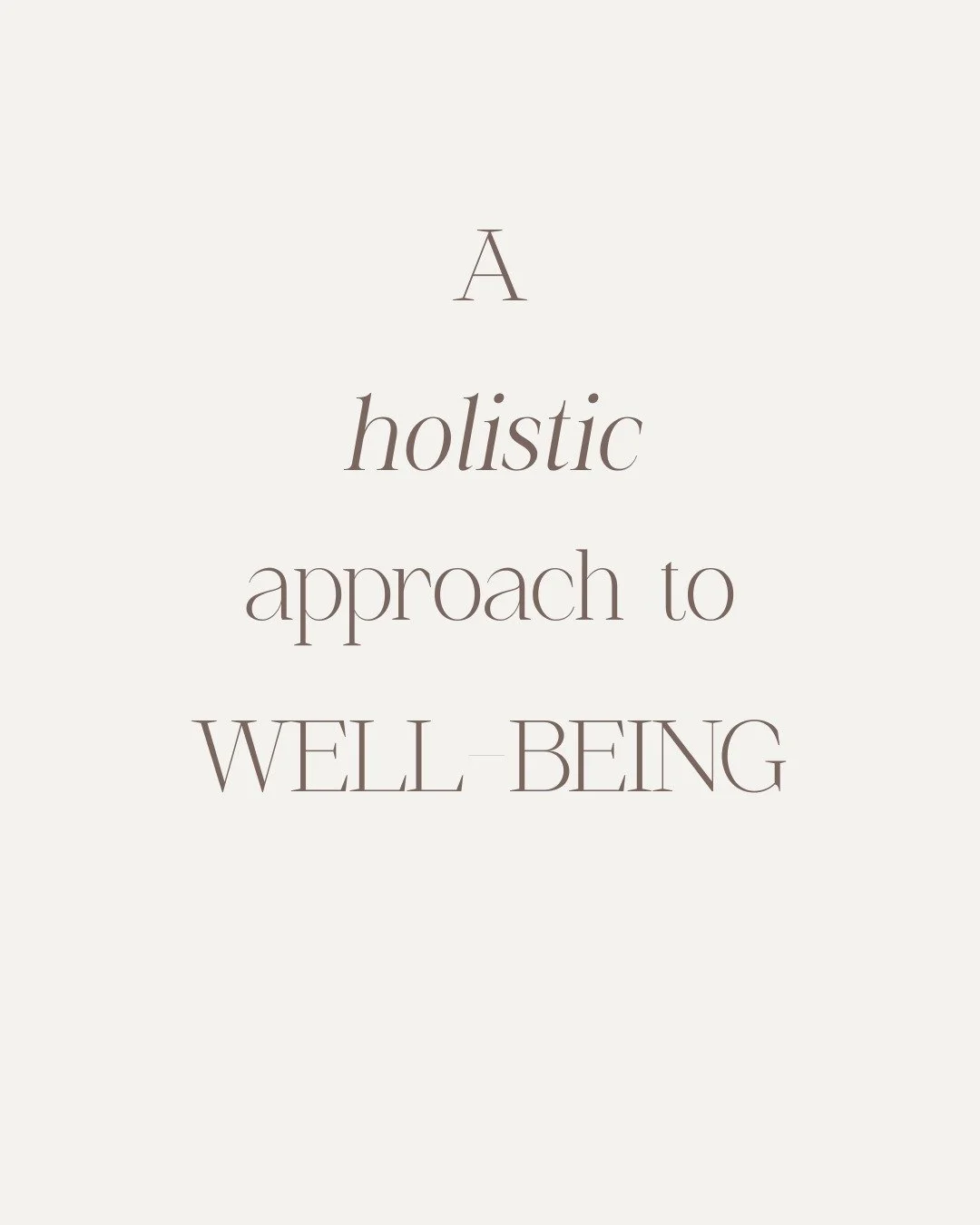 Your well-being is a collaborative journey.
 
At my practice, I believe in a holistic approach, which means looking at the whole picture&mdash;body, mind and lifestyle. 

True health is often found through connection, not isolation.
That&rsquo;s why 