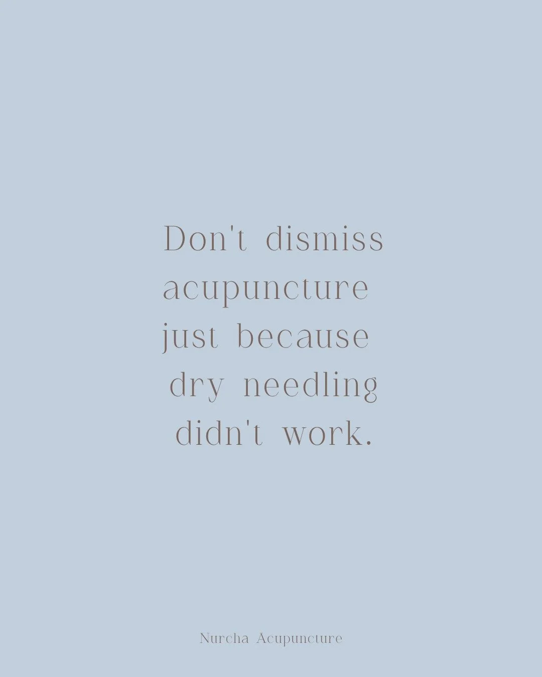 Sometimes a patient or friend says to me:
"Oh, I&rsquo;ve had acupuncture - my osteo does it on me."

And I gently smile, because I know there's a misunderstanding here - and it's not their fault.
Let me kindly explain the difference.

Need