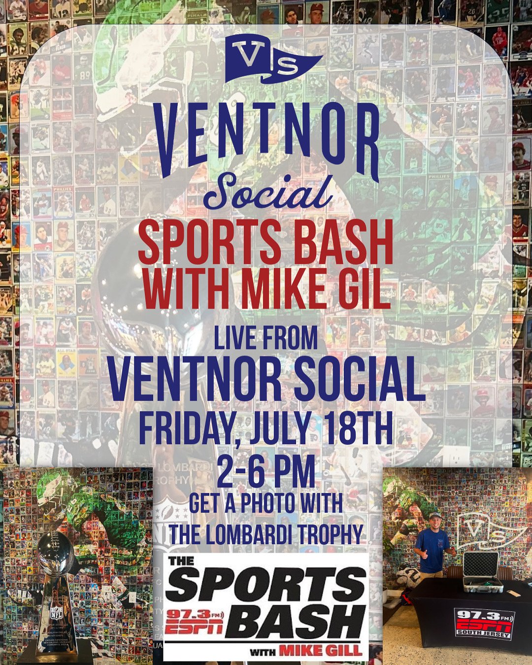 THE SPORTS BASH WITH MIKE GIL LIVE FROM VENTNOR SOCIAL