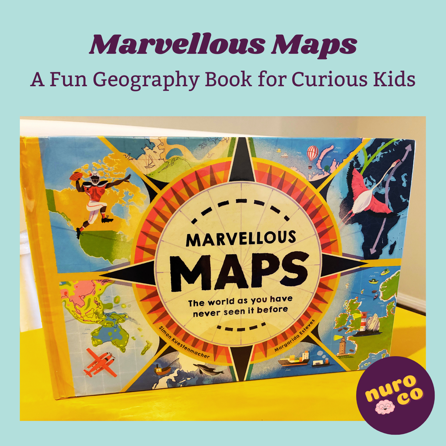 Book Map Design Marvellous Maps Review | A Fun Geography Book for Curious Homeschoolers ...