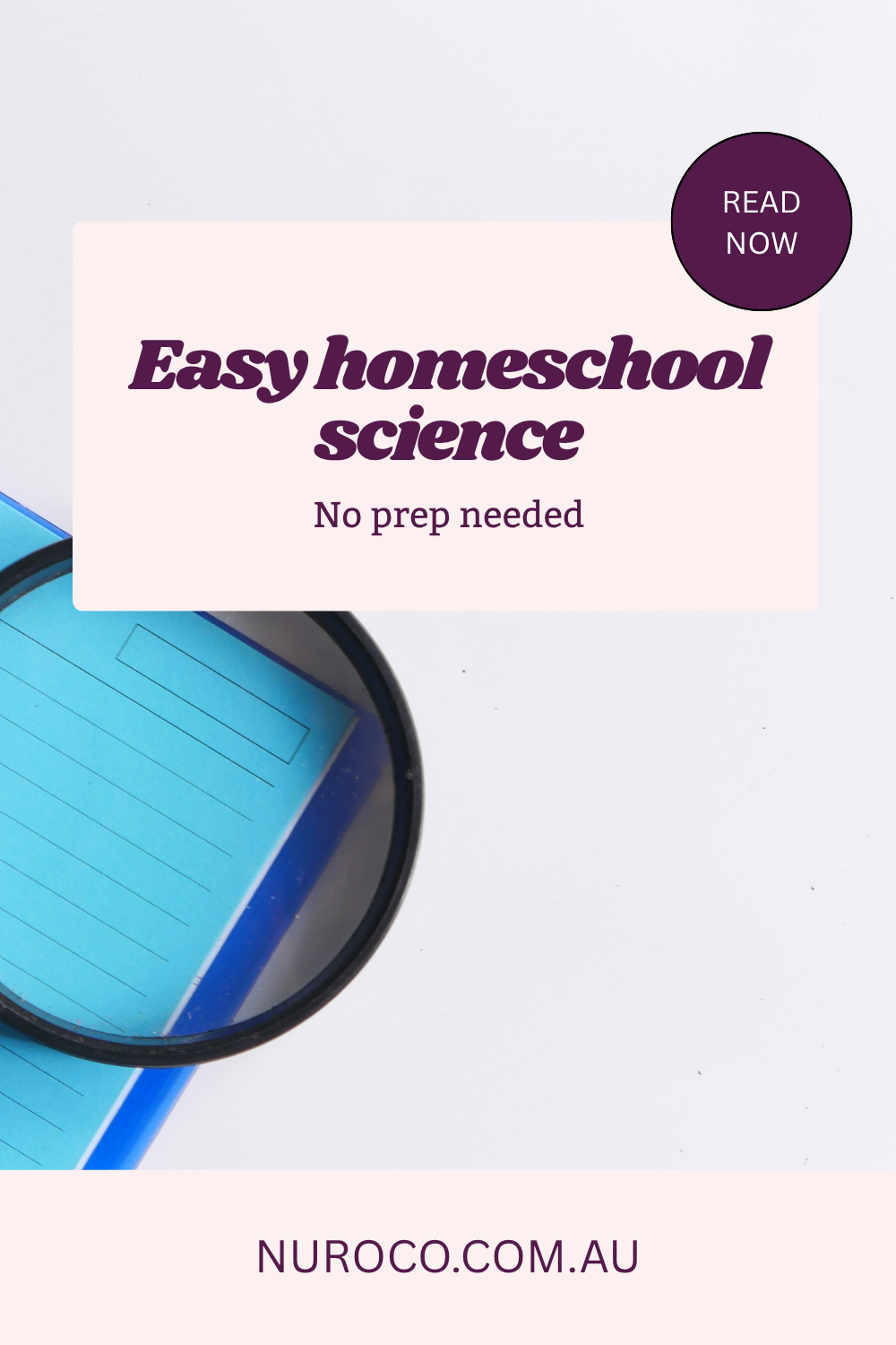 Easy Science for Homeschool 