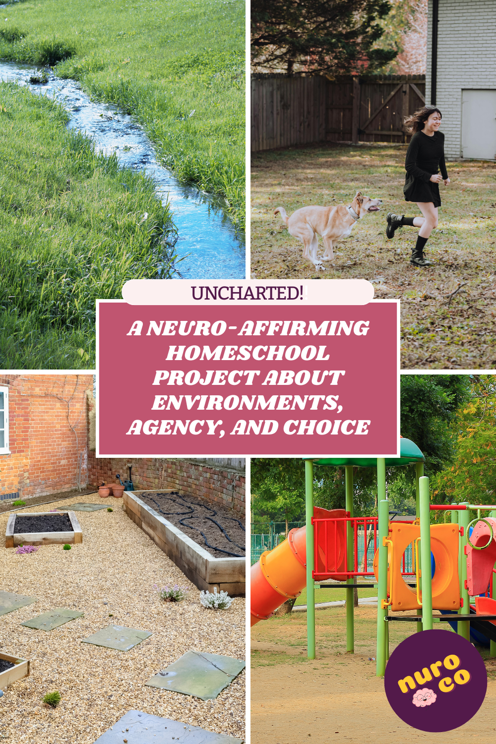 A neuro-affirming homeschool project about environments, agency and choice