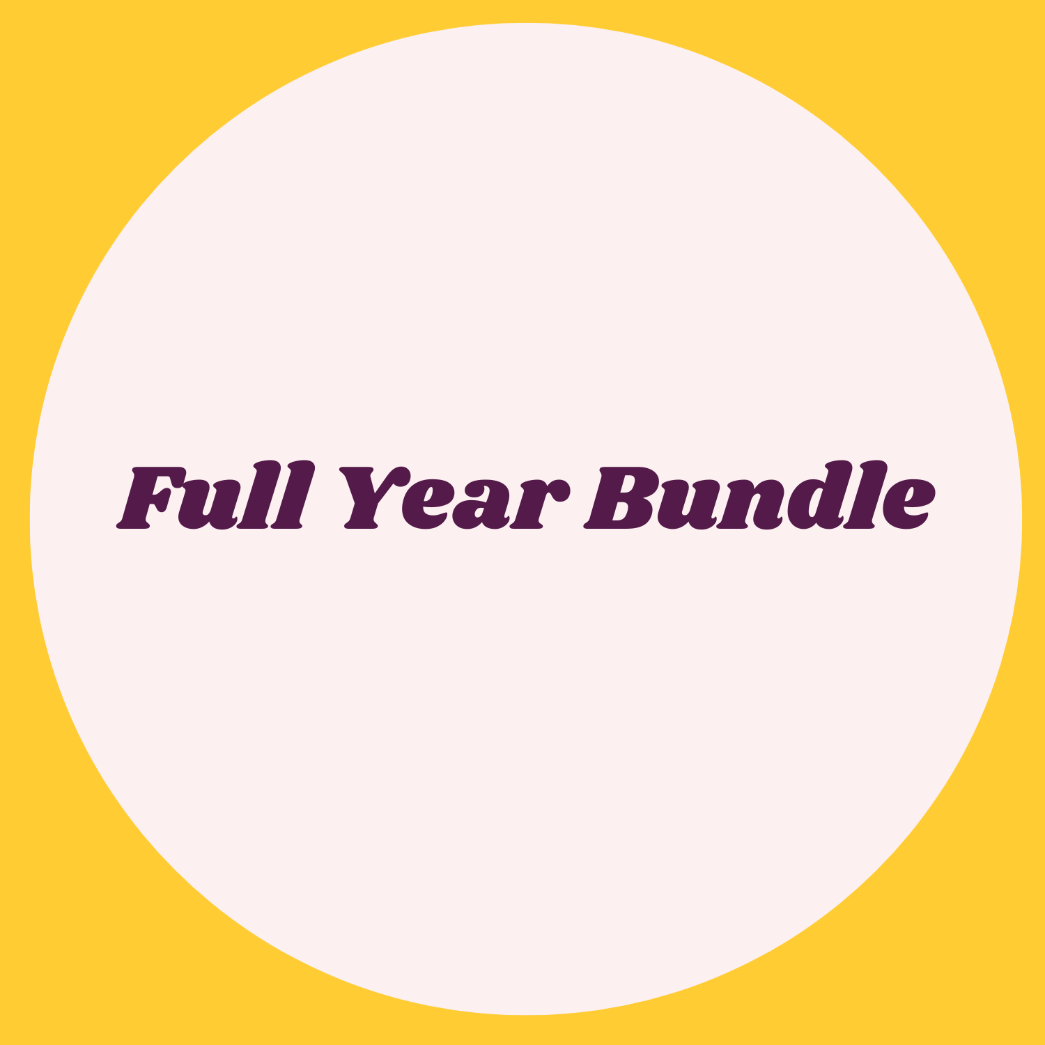 UKS2 Full Year Bundle
